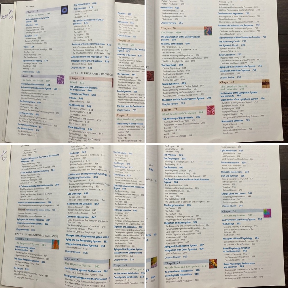 🔬 College Textbook Fundamentals of Anatomy and Physiology 7th Addition - Picture 11 of 16